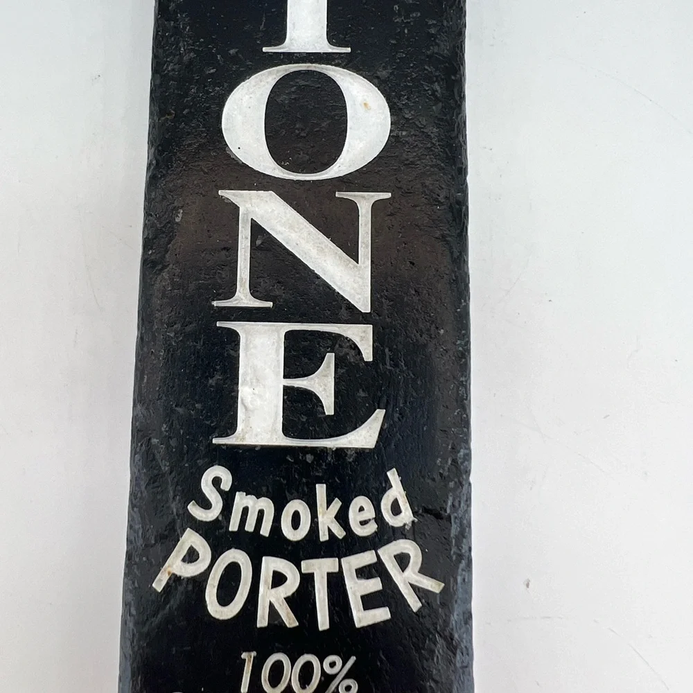 Stone Smoked Porter 100% San Diego Pub Bar Beer Keg Tap Handle Man Cave Brewery